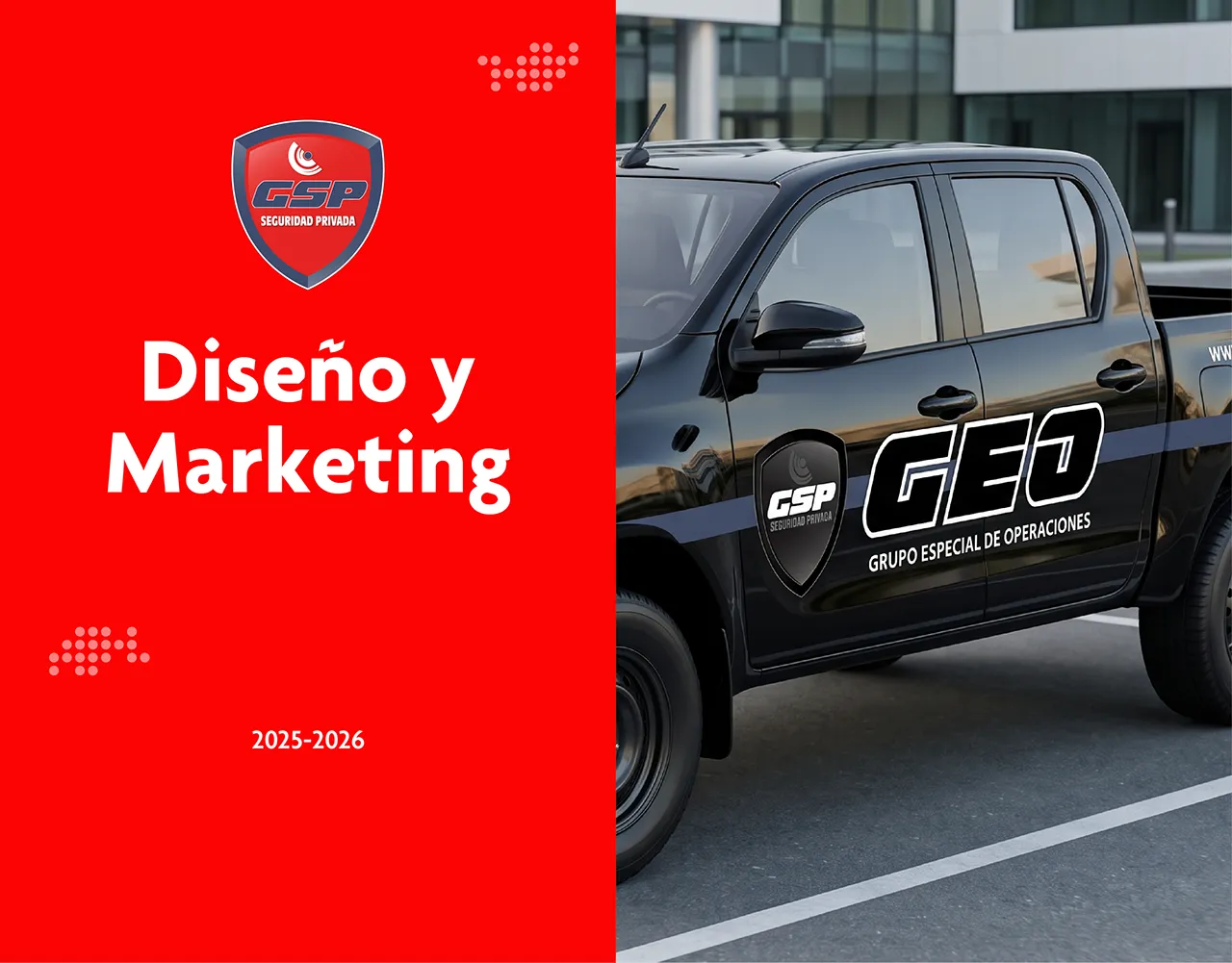 Portada del proyecto GSP Seguridad